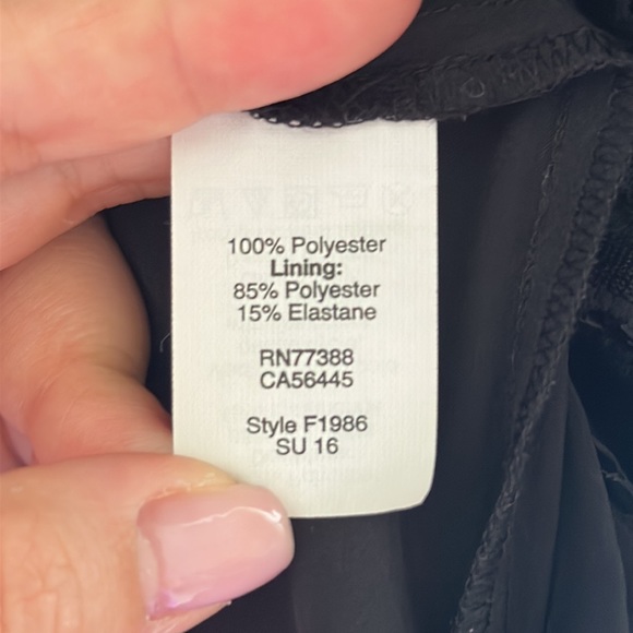 J. Crew v neck black dress - Picture 6 of 7